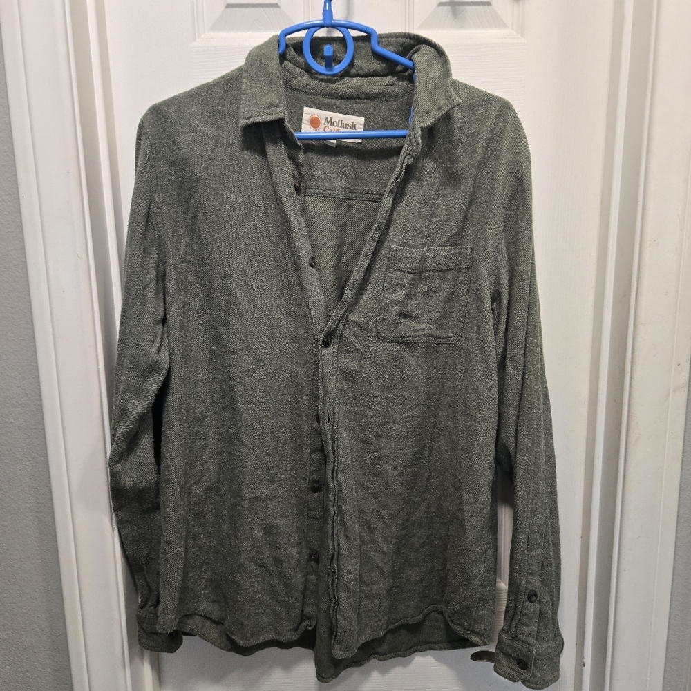 Mollusk California Button-Up Shirt Size XL